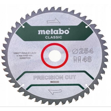 Пильный диск Metabo HW/CT 254x30, 48 WZ 5neg